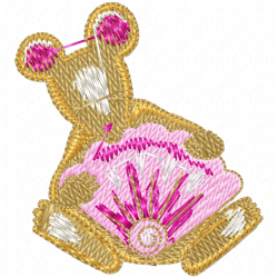 Mice Embroidery Design 1